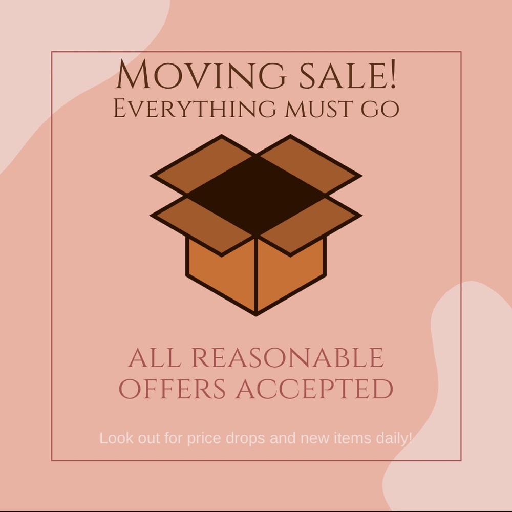 MOVING SALE!!